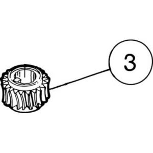 SI-100E #3 Worm Gear