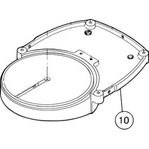 SI-100E #10 Shaving Disc with Frame