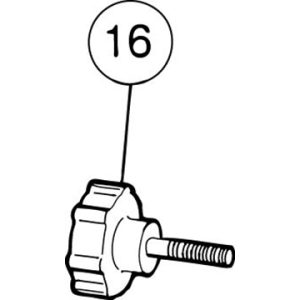 SI-100E Decal for Blade Adjustment Knob