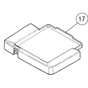 SI-100E #17 Drip Tray (no spout for hose)