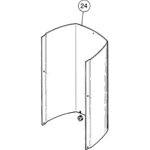 SI-100E #24 Main Frame Cover