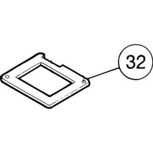 SI-100E #32 Gear Box Rubber