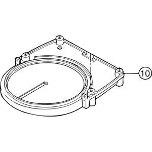 SI-200E #10 Shaving Disc with Frame