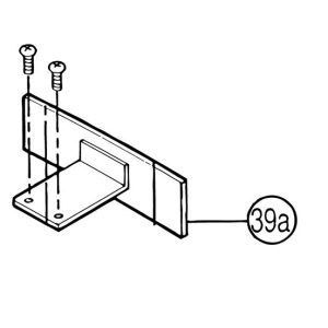 SI-200E #39A Side Cover Support Plate