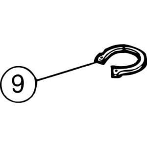 FM-800E #9 Snap Ring