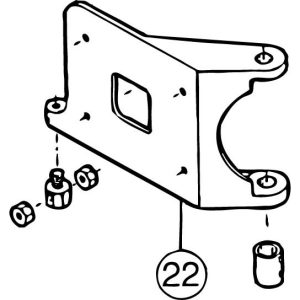 FM-800E #22 Motor Support