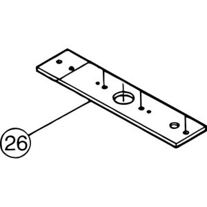 FM-800E #26 Bearing Plate