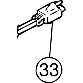 FM-800E #33 Plug w/ Cord