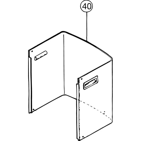 FM-800E #40 Side Cover