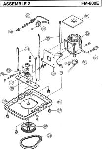 FM 800E assemble 2