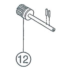 SI-150S #12 Brake Worm Gear